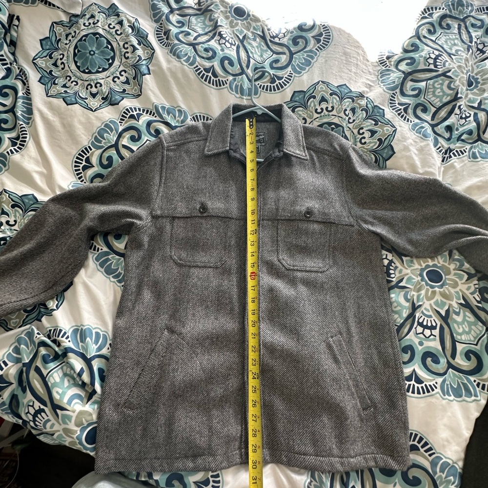 N.E. limited wool blend jacket shirt ‘Halibut Jacket’